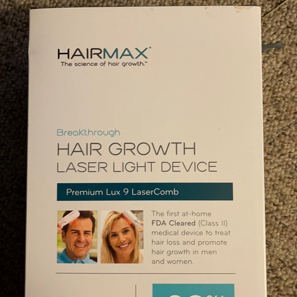 PREMIUM LUX 9 LASER COMB   with BATTERY CHARGER.  Breakthrough hair growth main image 5